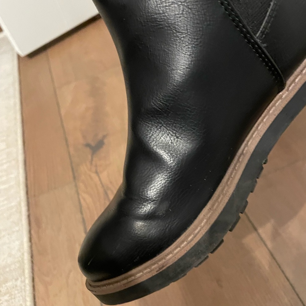 Espirit Sam Chelsea Black Ankle Boots - Picture 11 of 16